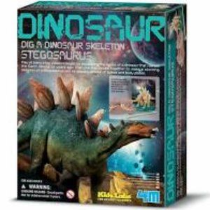 NEW 4M DIG A DINOSAUR STEGOSAURUS EXTRACTION KIT